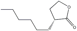 (R)-3-Hexyldihydrofuran-2(3H)-one 结构式