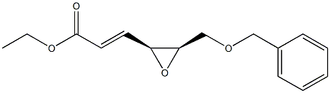 (2E,4S,5R)-6-Benzyloxy-4,5-epoxy-2-hexenoic acid ethyl ester 结构式