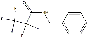 N-Benzyl-2,2,3,3,3-pentafluoropropionamide 结构式