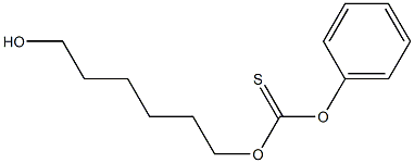 6-[(Phenoxythiocarbonyl)oxy]hexan-1-ol 结构式