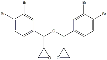 3,4-Dibromophenylglycidyl ether 结构式