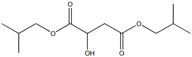(-)-L-Malic acid diisobutyl ester 结构式