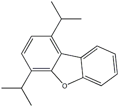 1,4-Diisopropyldibenzofuran 结构式