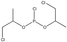 Chlorobis(2-chloro-1-methylethoxy)phosphine 结构式