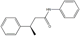 [R,(-)]-3,N-Diphenylbutyramide 结构式