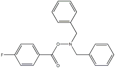 4-Fluorobenzoic acid (dibenzylamino) ester 结构式