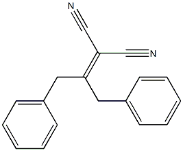 2-(Dibenzylmethylene)malononitrile 结构式