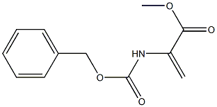 2-(Benzyloxycarbonylamino)propenoic acid methyl ester 结构式