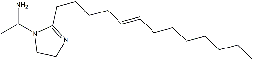 1-(1-Aminoethyl)-2-(5-tridecenyl)-2-imidazoline 结构式