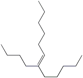 (6E)-6-Butyl-6-dodecene 结构式