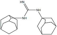 1-(1-Adamantyl)-3-(2-adamantyl)guanidine 结构式