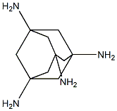 1,3,5,7-Tetraaminoadamantane 结构式