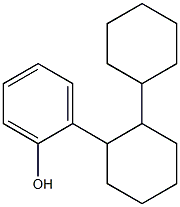 2-(2-Cyclohexylcyclohexyl)phenol 结构式