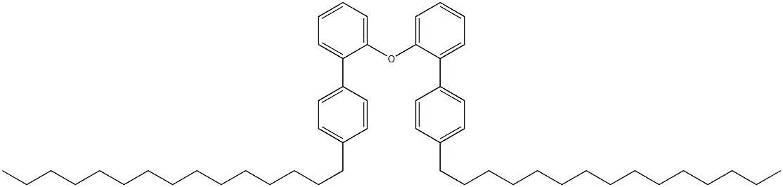 4-Pentadecylphenylphenyl ether 结构式