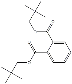 Phthalic acid dineopentyl ester 结构式