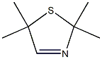 2,2,5,5-Tetramethyl-2,5-dihydrothiazole 结构式