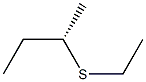 [S,(+)]-sec-Butylethyl sulfide 结构式