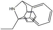 5-Ethyl-10,11-dihydro-5H-dibenzo[a,d]cyclohepten-5,10-imine 结构式