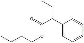 2-Phenylbutanoic acid butyl ester 结构式