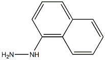 1-(1-Naphtyl)hydrazine 结构式
