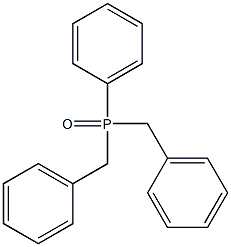 Phenyldibenzylphosphine oxide 结构式