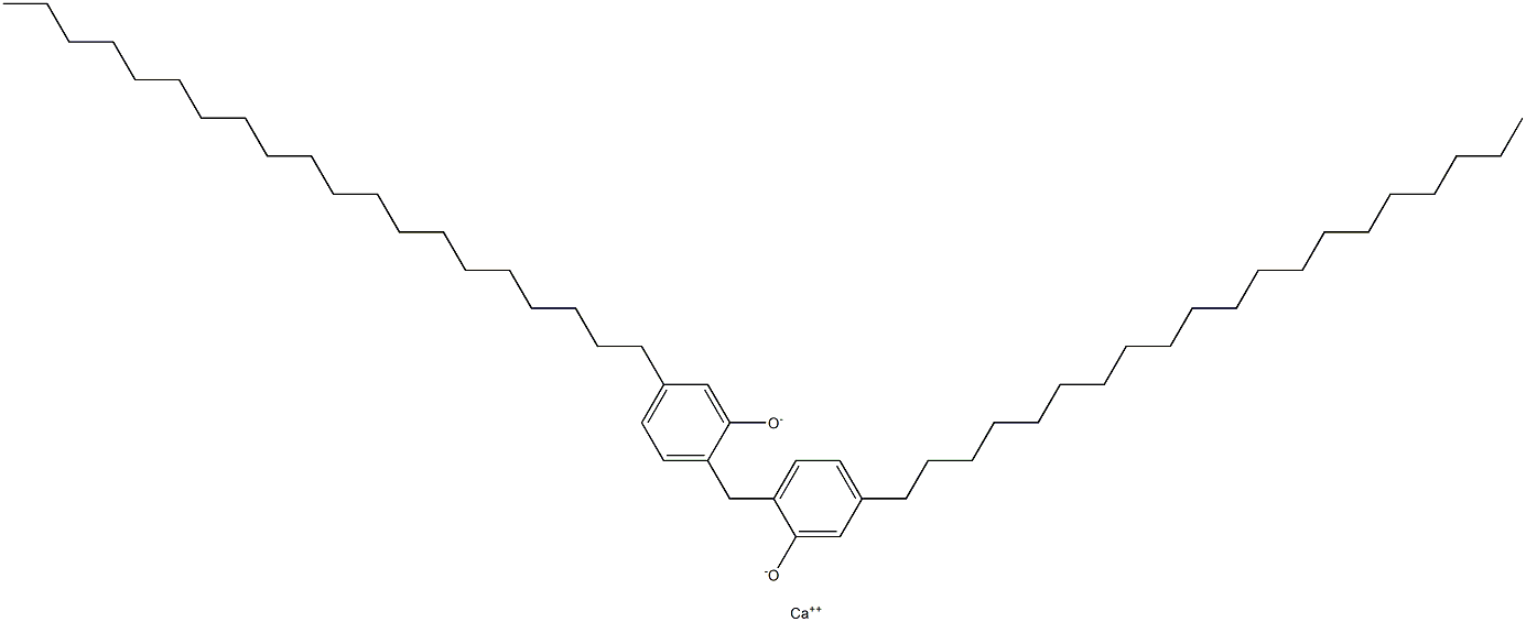 Calcium 2,2'-methylenebis(5-icosylphenoxide) 结构式