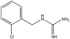 1-[(2-Chlorophenyl)methyl]guanidine 结构式