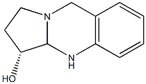 (3R)-1,2,3,3a,4,9-Hexahydropyrrolo[2,1-b]quinazolin-3-ol 结构式