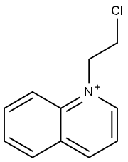 1-(2-Chloroethyl)quinolinium 结构式