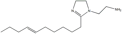 1-(2-Aminoethyl)-2-(6-decenyl)-2-imidazoline 结构式
