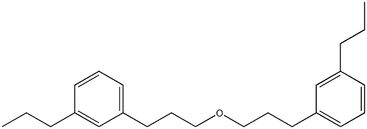 3-Propylphenylpropyl ether 结构式