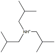 Triisobutylaminium 结构式