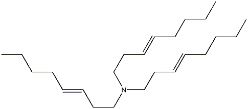 Tri(3-octenyl)amine 结构式