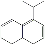 1,2,8,8a-Tetrahydro-5-isopropylnaphthalene 结构式