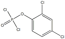 Dichloridophosphoric acid 2,4-dichlorophenyl ester 结构式