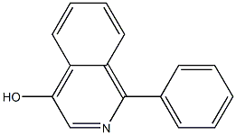 1-Phenylisoquinolin-4-ol 结构式