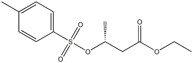 [R,(-)]-3-(p-Tolylsulfonyloxy)butyric acid ethyl ester 结构式