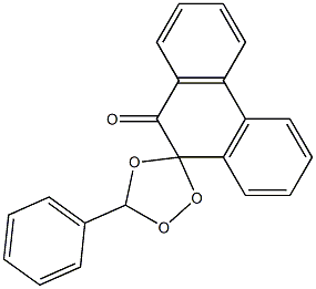 3'-Phenylspiro[phenanthrene-9(10H),5'-[1,2,4]trioxolan]-10-one 结构式