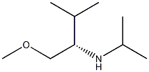 (2S)-N-Isopropyl-1-methoxy-3-methylbutane-2-amine 结构式