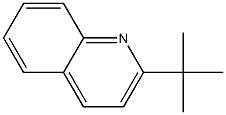 2-tert-Butylquinoline 结构式