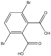 3,6-Dibromophthalic acid 结构式