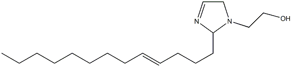 2-(4-Tridecenyl)-3-imidazoline-1-ethanol 结构式