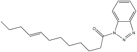 1-(8-Dodecenoyl)-1H-benzotriazole 结构式