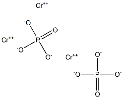 Phosphoric acid chromium(II) salt 结构式