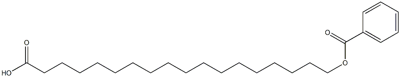 18-(Benzoyloxy)stearic acid 结构式