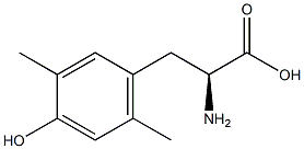 2,5-Dimethyl-L-tyrosine 结构式