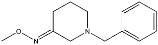 1-Benzylpiperidin-3-one O-methyl oxime 结构式