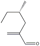 [S,(+)]-4-Methyl-2-methylenehexanal 结构式