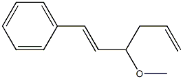 4-Methoxy-6-phenyl-1,5-hexadiene 结构式