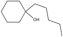 1-Pentyl-1-cyclohexanol 结构式